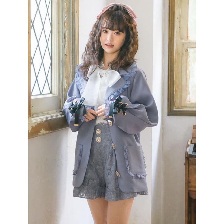 ロジータ シアーフリルビジュ釦ジャケット　未使用品 シアーフリルビジュ釦ジャケット[品番：RJTW0000884]｜ROJITA