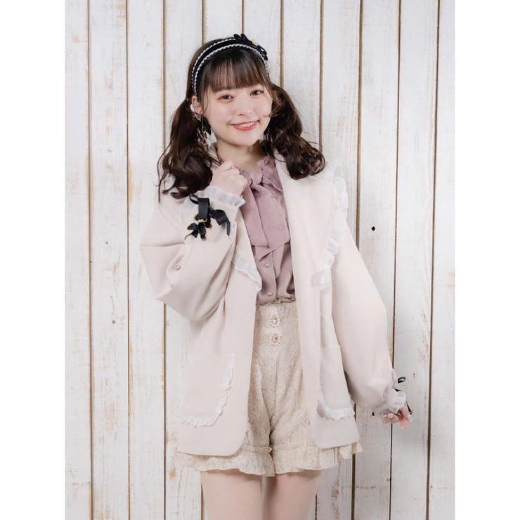 ロジータ シアーフリルビジュ釦ジャケット　未使用品 シアーフリルビジュ釦ジャケット[品番：RJTW0000884]｜ROJITA