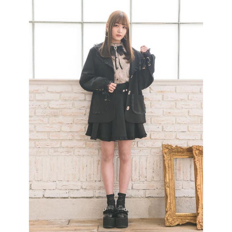 ロジータ シアーフリルビジュ釦ジャケット　未使用品 シアーフリルビジュ釦ジャケット[品番：RJTW0000884]｜ROJITA