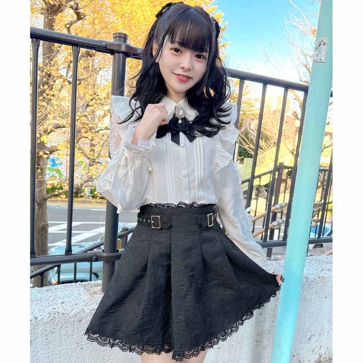 【美品❗️ROJITA】フラワージャガードスカパン ロジータ ROJITA フラワージャガードスカパン （マルチ