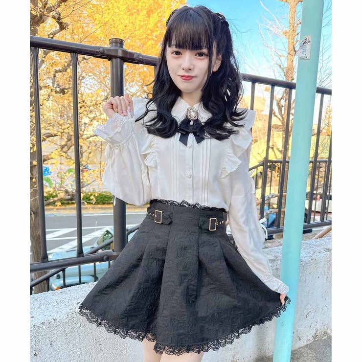 【美品❗️ROJITA】フラワージャガードスカパン ロジータ ROJITA フラワージャガードスカパン （マルチ