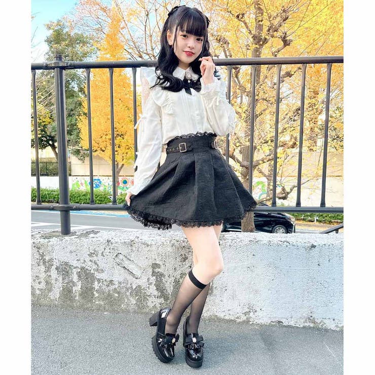 【美品❗️ROJITA】フラワージャガードスカパン ロジータ ROJITA フラワージャガードスカパン （マルチ