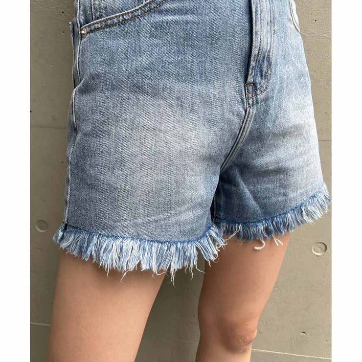 カットオフDENIMショートパンツ | ENVYM | 詳細画像12 
