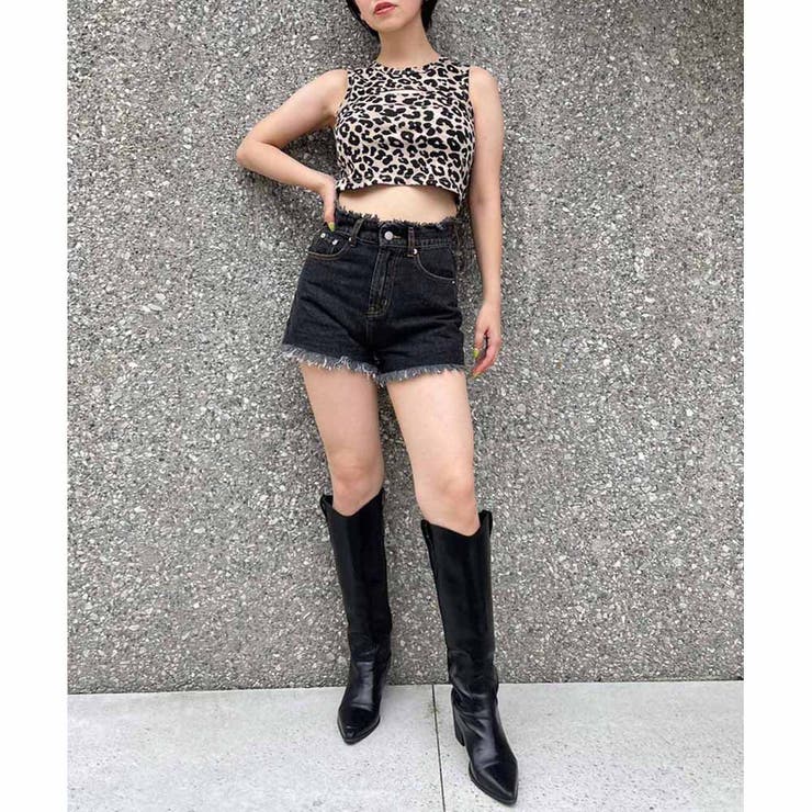 カットオフDENIMショートパンツ | ENVYM | 詳細画像15 