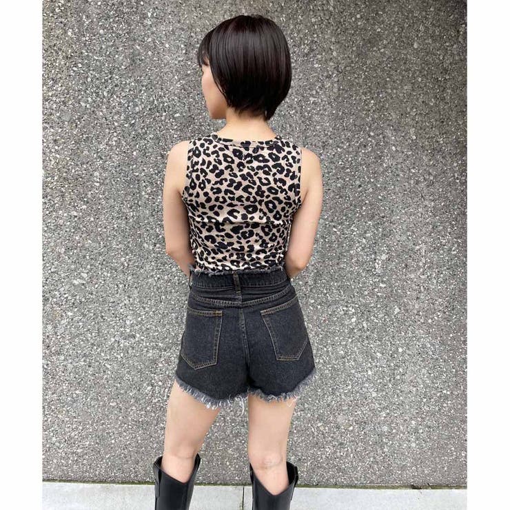 カットオフDENIMショートパンツ | ENVYM | 詳細画像19 