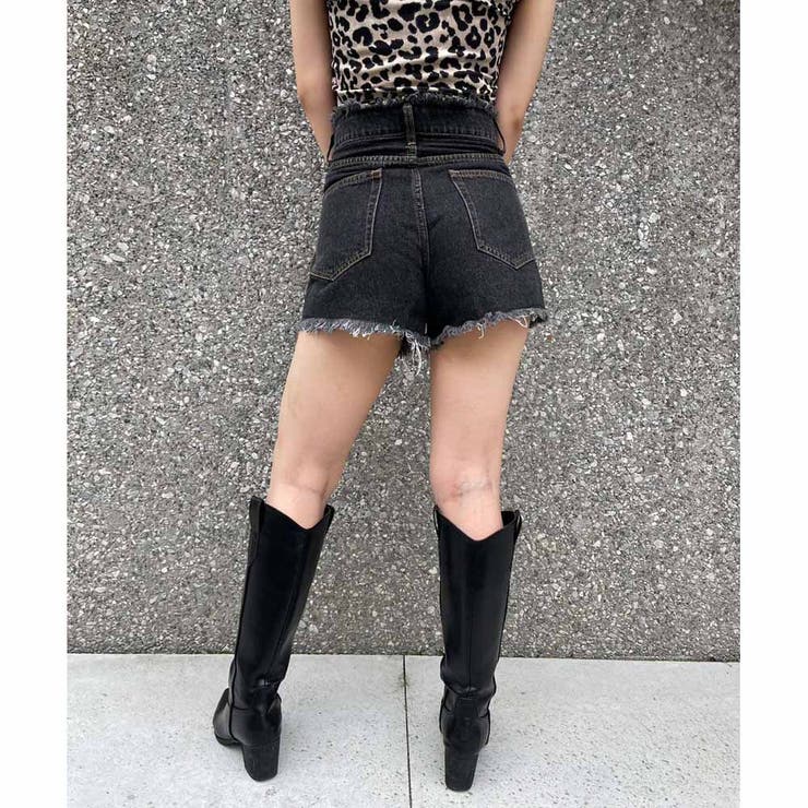 カットオフDENIMショートパンツ | ENVYM | 詳細画像23 