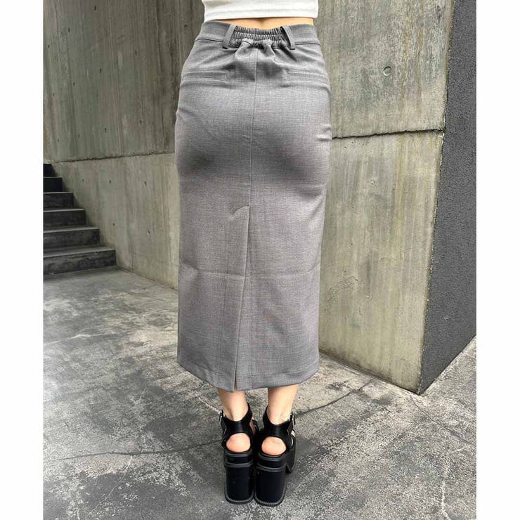 ローウエストタイトロングスカート | ENVYM | 詳細画像20