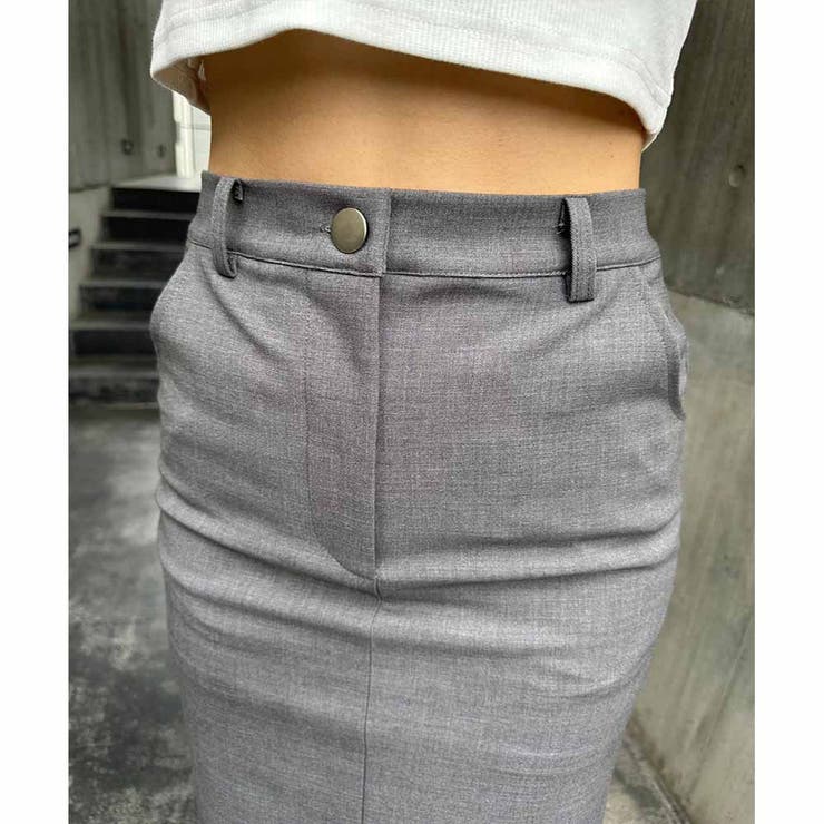 ローウエストタイトロングスカート | ENVYM | 詳細画像21