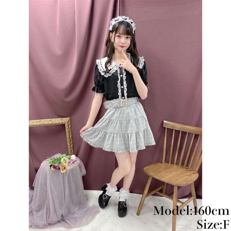 アトリエピエロ フィッシュテールジレ レース リボン ゴージャス