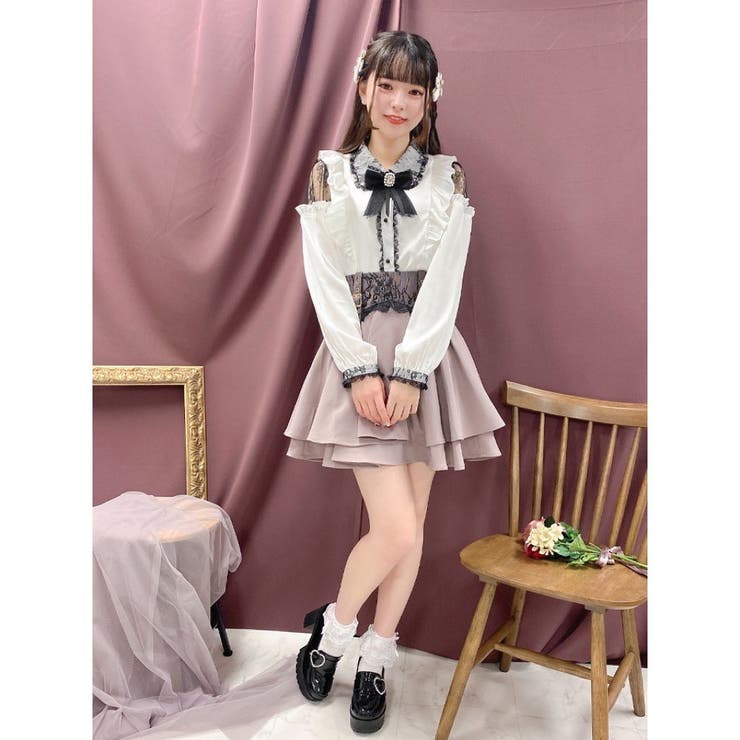 【期間限定値下げ！30%以上オフ】 IENA ペタルフリルブラウス FLOLOVE PARIS/フローラブパリス】Jemima a pois ドットブラウス