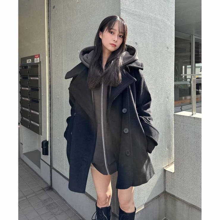 BIGカラーコート | ENVYM | 詳細画像11