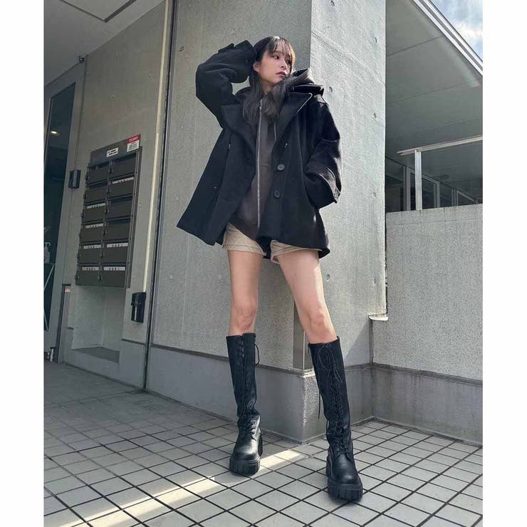BIGカラーコート[品番：RJTW0002229]｜ENVYM（アンビー）の