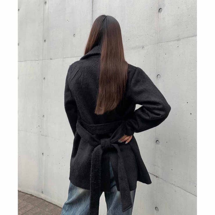 ベルト付きテーラーコート[品番：RJTW0002230]｜ENVYM（アンビー