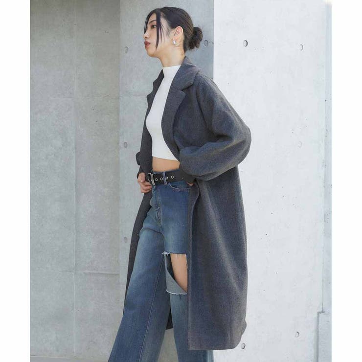 リブスリーブコート | ENVYM | 詳細画像19