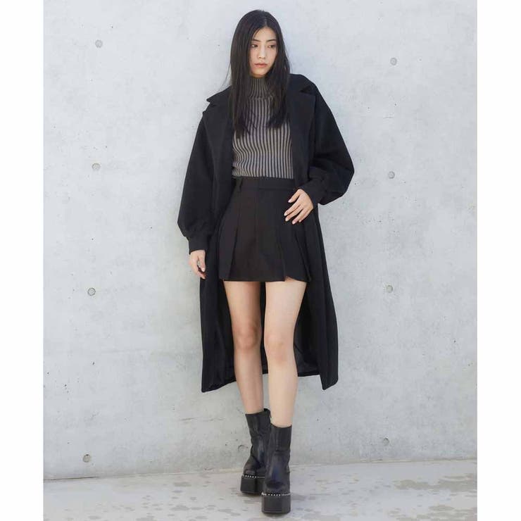 リブスリーブコート | ENVYM | 詳細画像2