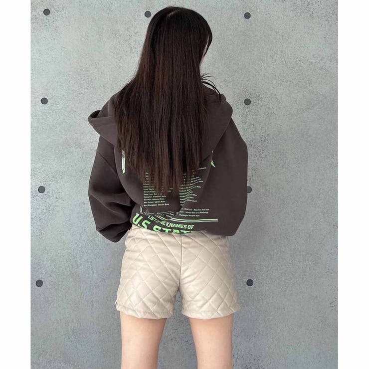 ENVYM レザーパンツ ENVYM（アンビー）の「フェイクレザーSPT（その他パンツ