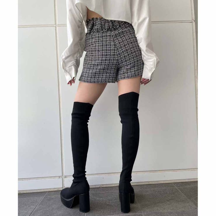 ツイードショートパンツ | ENVYM | 詳細画像16 