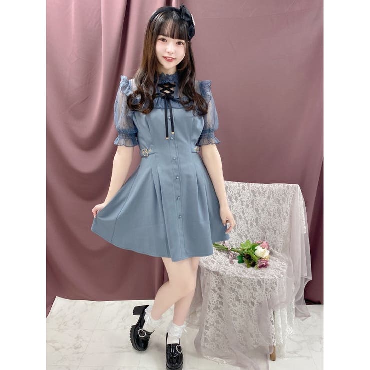 SANDRO 織地 ミニワンピース ラッフル付き XS-Lサイズあり【SETTAN/セッタン】フラワーレース/ フリル