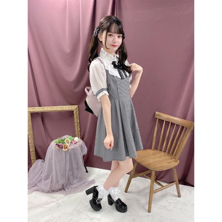 ヨークシアーチェックワンピース[品番：RJTW0001186]｜ROJITA