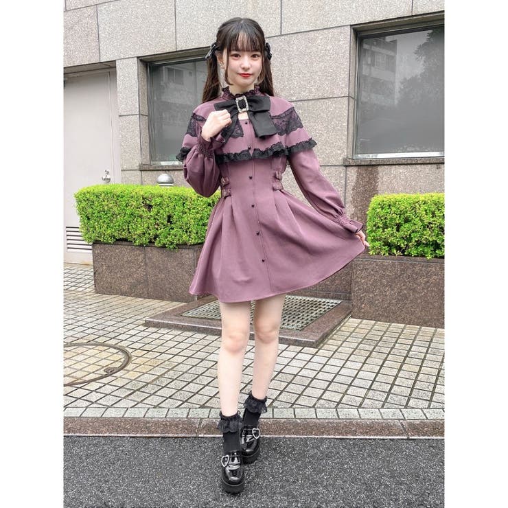 Amazon.co.jp: [ROJITA] ロジータ 長袖 トリプルリボン ツイード