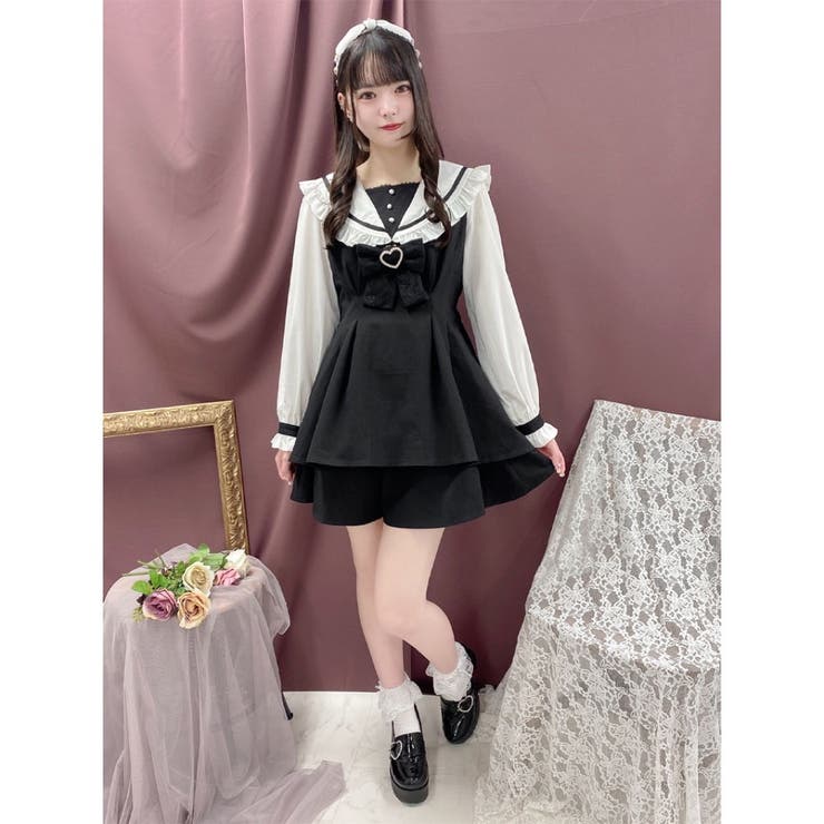 rolarola 梅田popup 限定セット ロジータ ROJITA セーラーカラーセットアップ （ブルー