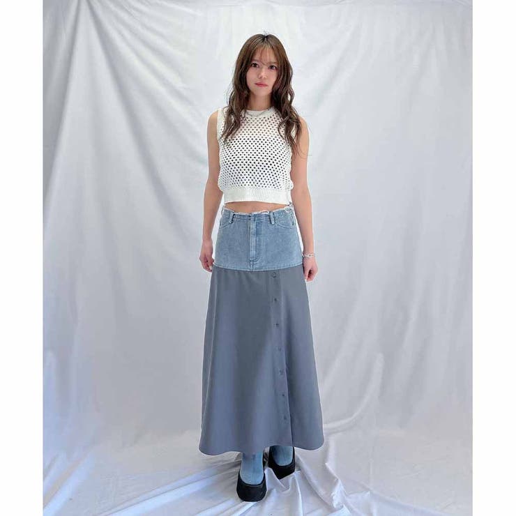 メッシュタンクトップ | ENVYM | 詳細画像18