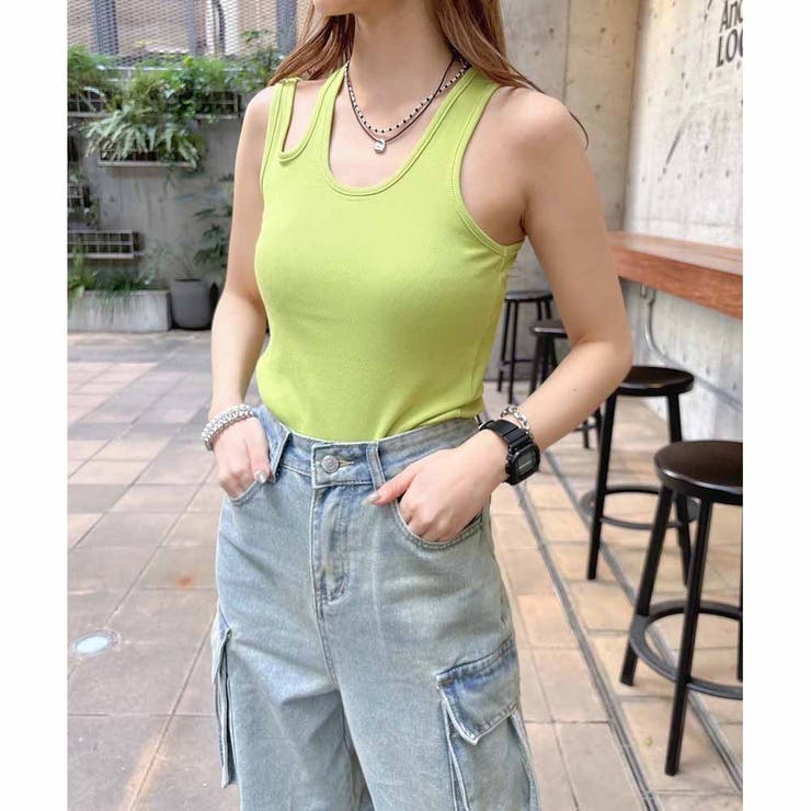 アシメカットトップス | ENVYM | 詳細画像17