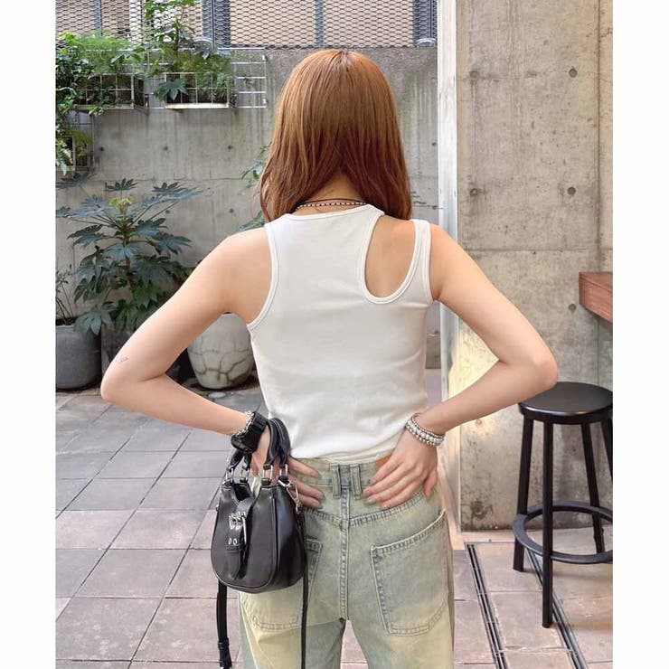 アシメカットトップス | ENVYM | 詳細画像4