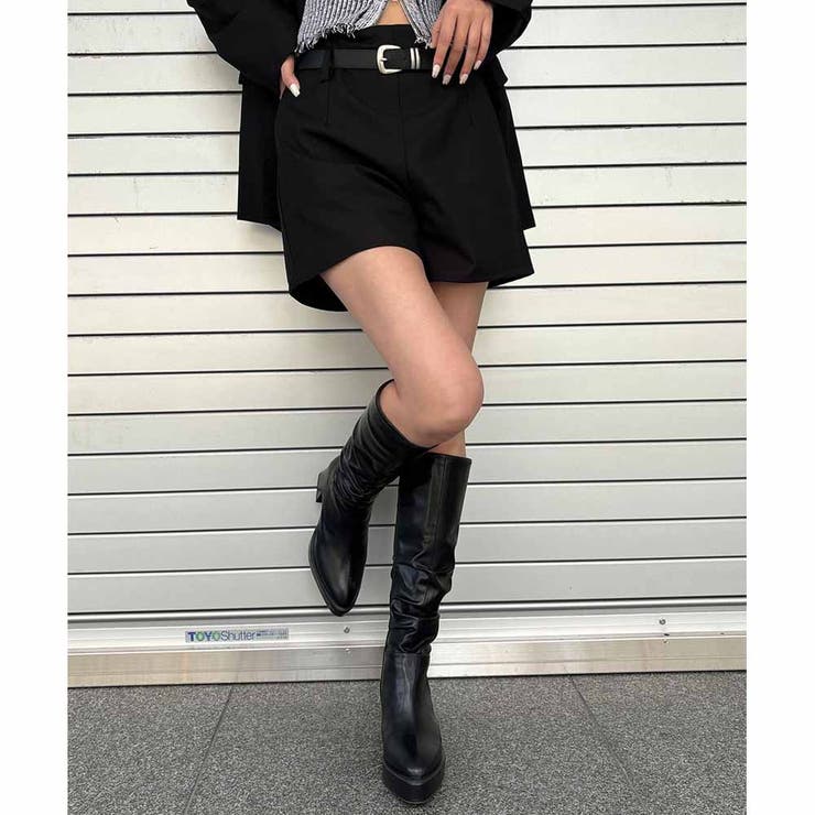 ハイウェストショートパンツ[品番：RJTW0002325]｜ENVYM