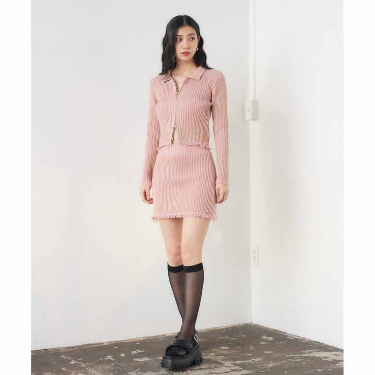 まめた様　スカートのみ✨アンパスィ　　蓄熱ニット　中綿スカート　レディースM ANDMARY】ミッシィニットスカート