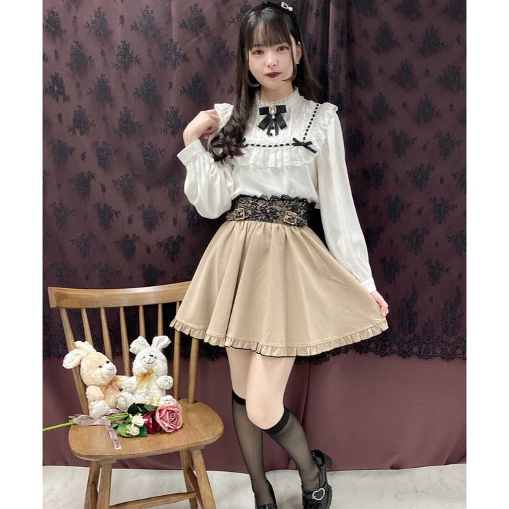 リコトウキョウ ミルフィーユボリュームブラウス フリルケープ RIKOTOKYO RIKOTOKYO リコトーキョー ミルフィーユボリュームブラウス