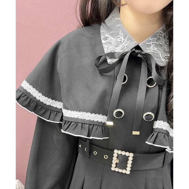 パールバックルケープワンピース[品番：RJTW0001444]｜ROJITA（ロジータ）のレディースファッション通販｜SHOPLIST（ショップリスト）