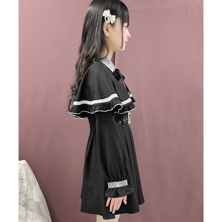 パールバックルケープワンピース[品番：RJTW0001444]｜ROJITA（ロジータ）のレディースファッション通販｜SHOPLIST（ショップリスト）