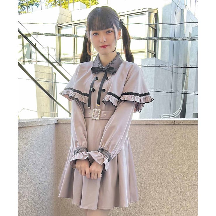 ロジータ ROJITA セパレートケープワンピース （ブラック