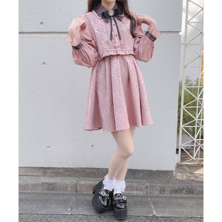 お値下げしました☆新品☆Emiriawizジャカードパールワンピース