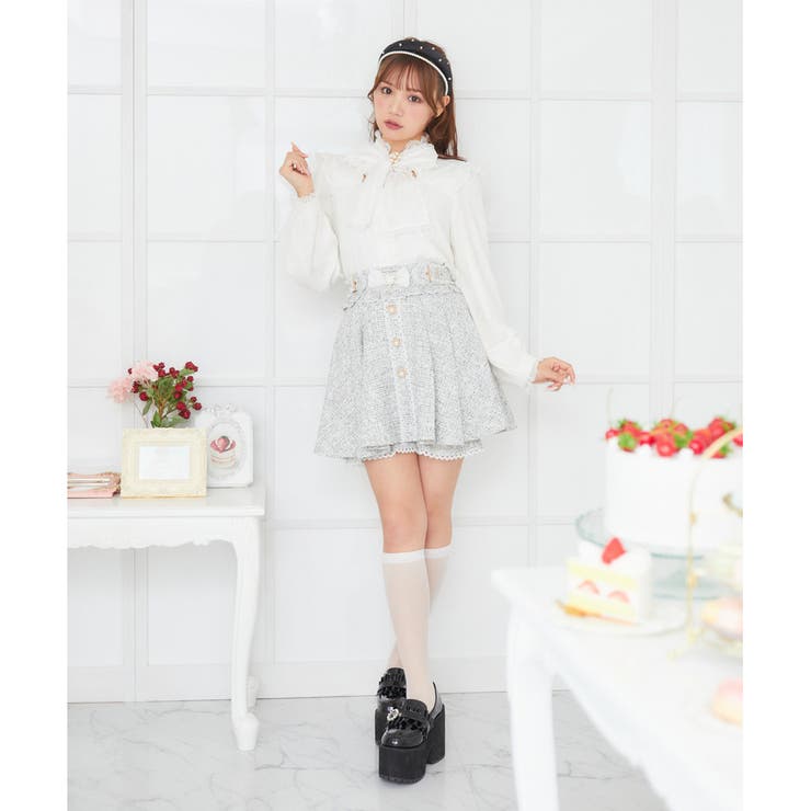 BIGリボンレースTOPS[品番：RJTW0001489]｜ROJITA（ロジータ）のレディースファッション通販｜SHOPLIST（ショップリスト）