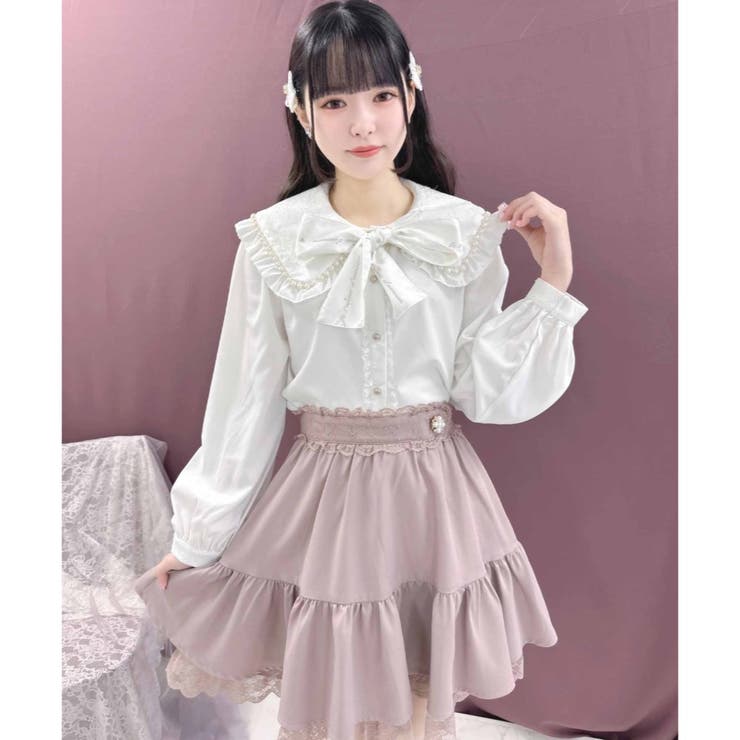 【SANDRO】フリル フレア ミニスカート ＊関税/送料込み セール】【インパン付】フレア レースティアードフリルミニ