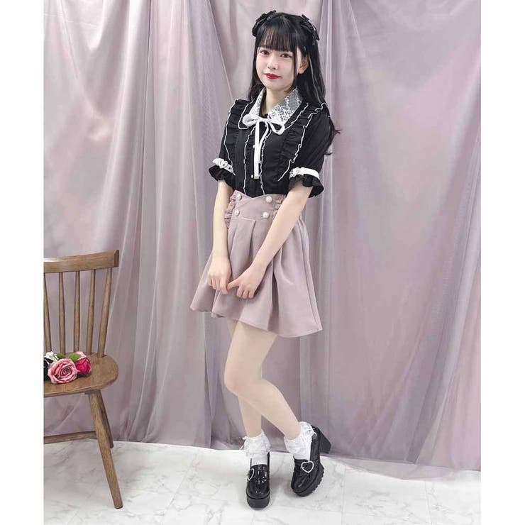 ROJITA 袖口ハートバックルベルトブラウス　ピンク RO5760EW004960_20_l.jpg