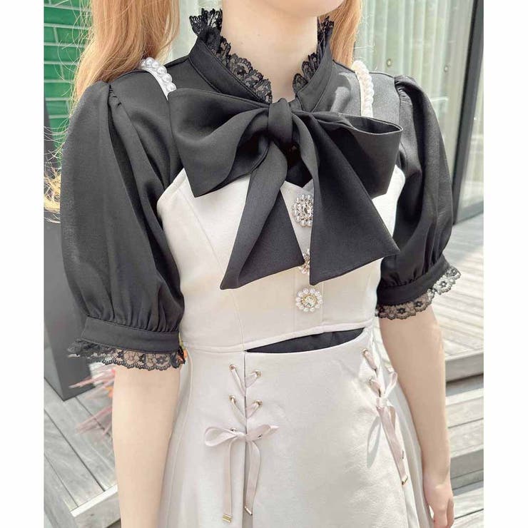 ボウタイリボンブラウス | レディース服・レディース