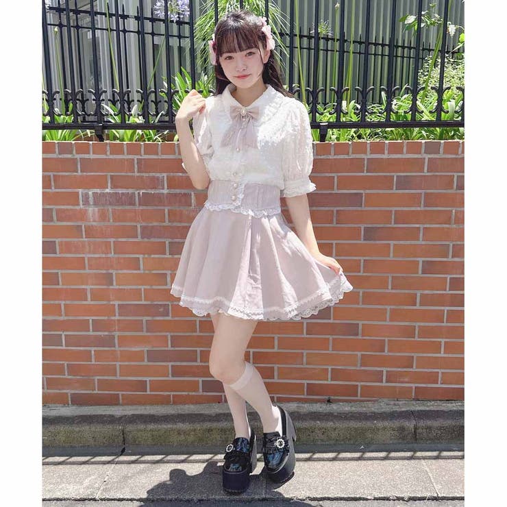 TO BE CHIC ウエスト リボン レース スカート ワンピース 46 4L TO BE CHIC ウエスト リボン レース スカート ワンピース 46 4L