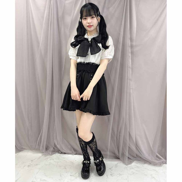 ぞうねこ　オリジナル　プリュームベルスカート　完売品 子猫とティーカップコレクション ブラウス スカート Amavel