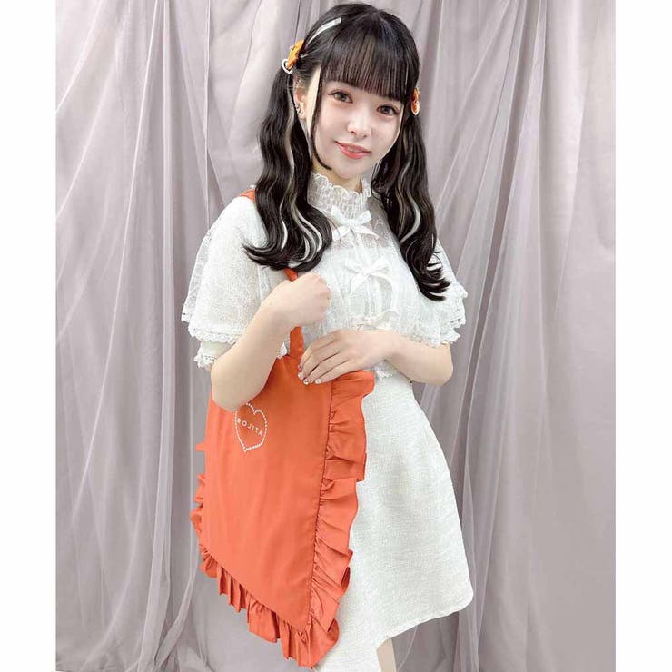 ROJITA推し活フリルトートバック[品番：RJTW0002019]｜ROJITA