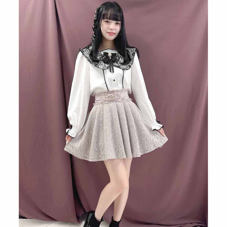 【限定セール！】 総レースプリーツスカート[品番：RJTW0001889]｜ROJITA スカート