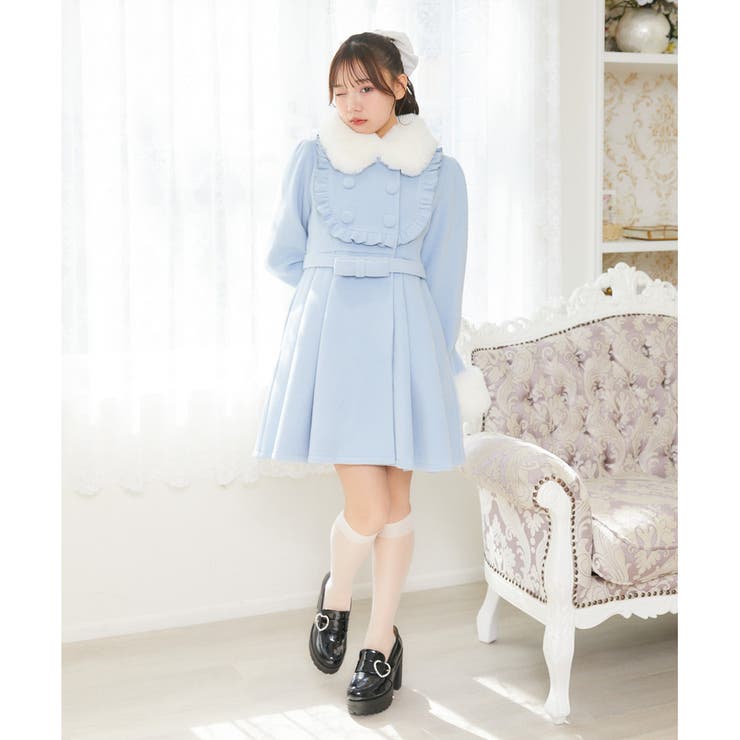 ROJITA メイドライクドーリーコート ふーりーちゃん ホワイト メイドライクドーリーコート[品番：RJTW0001925]｜ROJITA