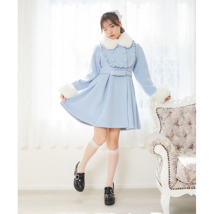ROJITA×ふーりーコラボ メイドライクドーリーコート メイドライクドーリーコート[品番：RJTW0001925]｜ROJITA