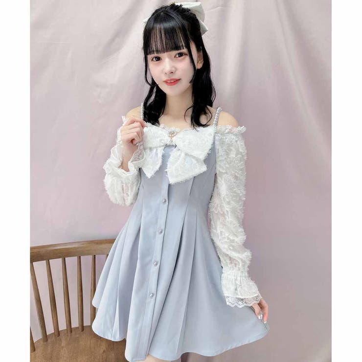 他の人はこちらも検索 BIGリボンオフショルワンピース[品番：RJTW0002055]｜ROJITA ワンピース
