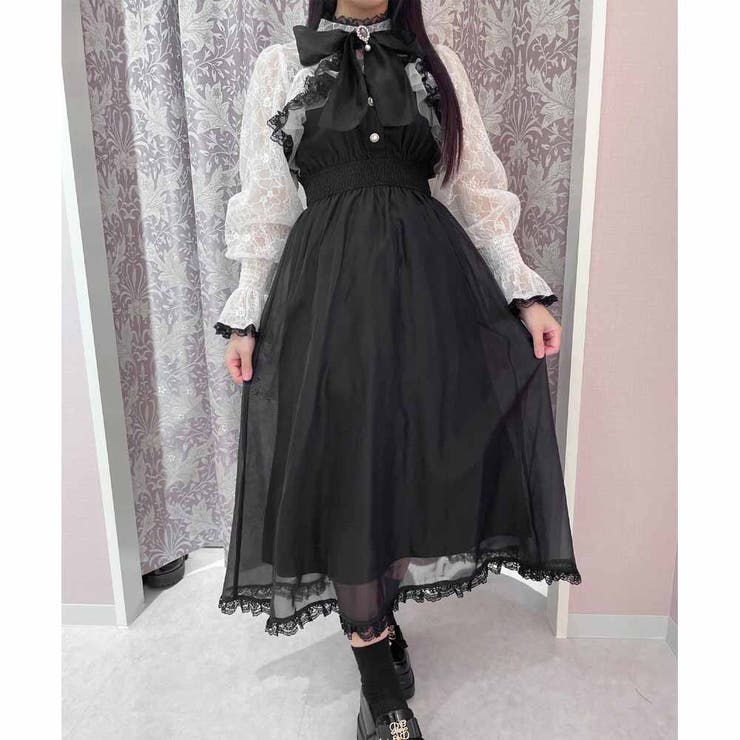 上品 シアースリーブロングワンピース[品番：RJTW0002048]｜ROJITA ワンピース