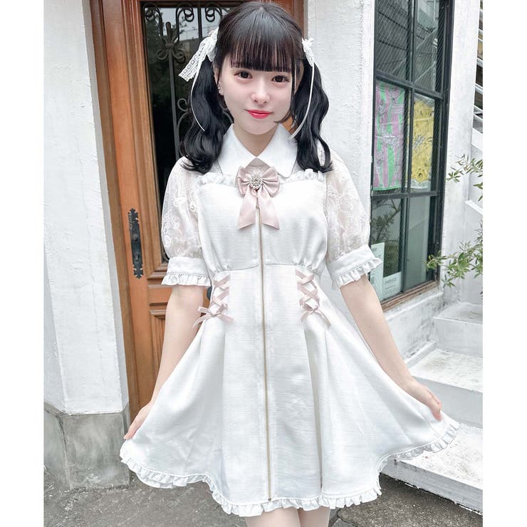 フロントジップワンピース[品番：RJTW0002138]｜ROJITA