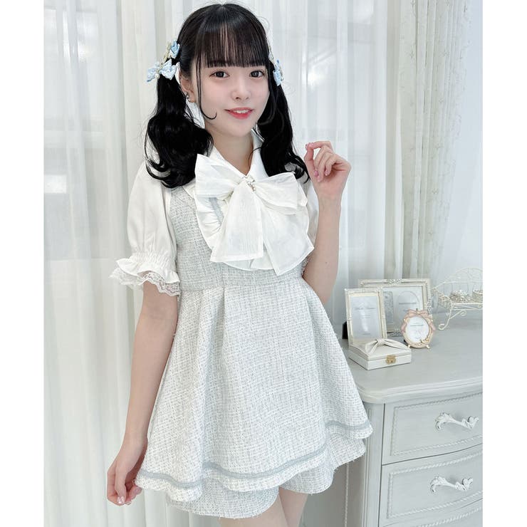 clear｜ベロアツイードセットアップ | Rakuten Fashion(楽天