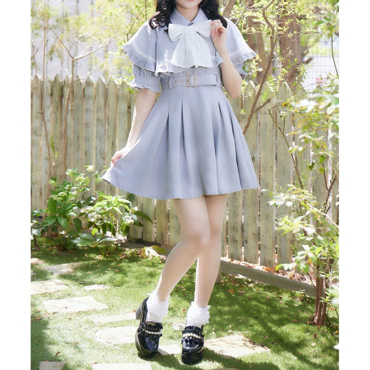 ロジータ ROJITA セパレートケープワンピース （ブルー